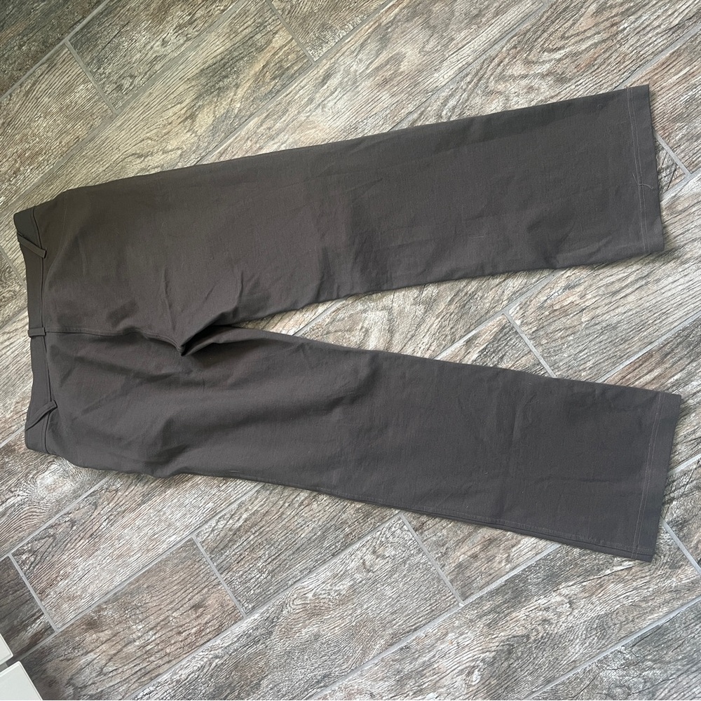 Eileen Fisher Flex Ponte Wide Trouser Pants, Women’s S, Brown - Picture 7 of 8